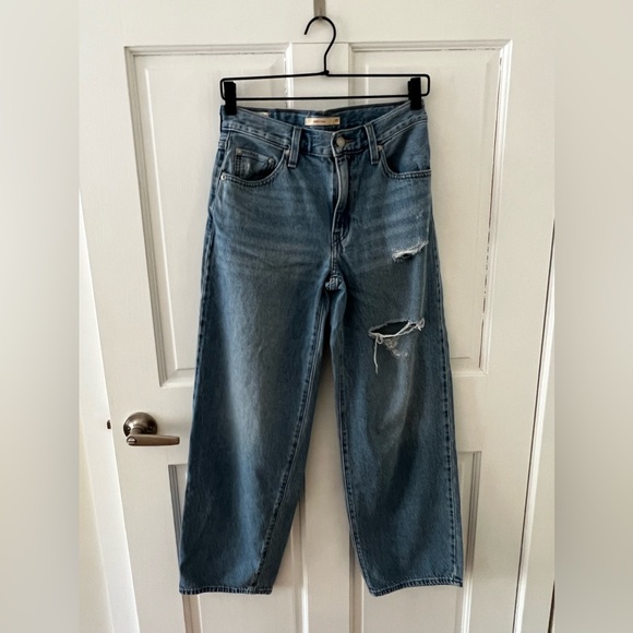 Levi’s Baggy Dad Jeans Size 25 - Picture 1 of 7